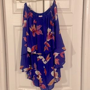 Pink Lily S Floral Romper NWT 🌺